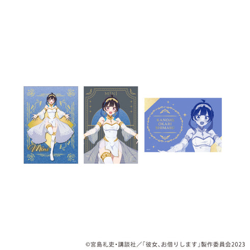 『彼女、お借りします』L版ブロマイド3枚セット05/八重森みに 女神ver.(描き下ろしイラスト)